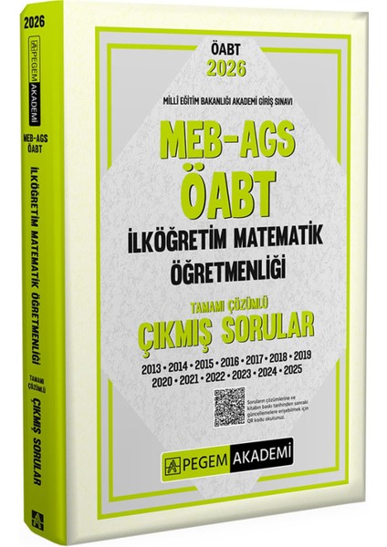 2026 Meb Ags Öabt Ilköğretim Matematik Konu A.3 Kitap-Soru Bankası-Deneme-Çıkmış Sorular-Ags Seti modelleri