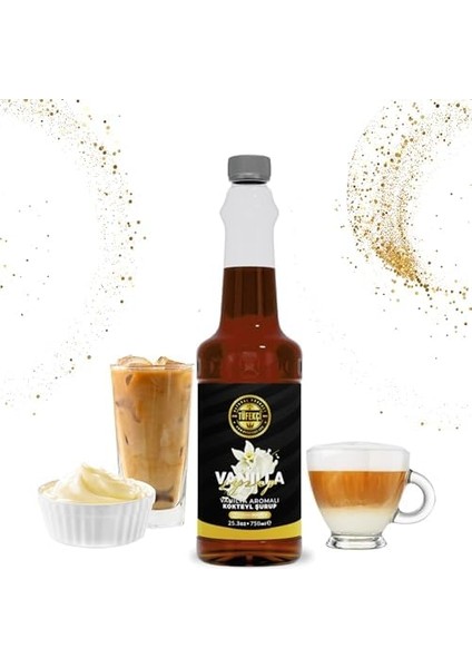 By Tüfekçi Nane (Mint) Kokteyl, Kahve ve Pasta Şurubu 750 ml