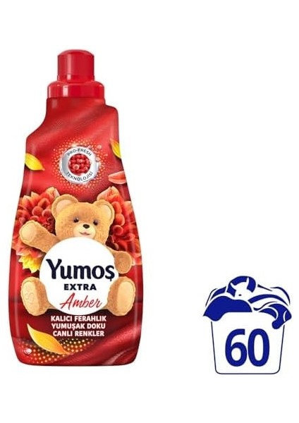 Yumoş Extra Konsantre Çamaşır Yumuşatıcısı Amber 1440 ml fiyatları