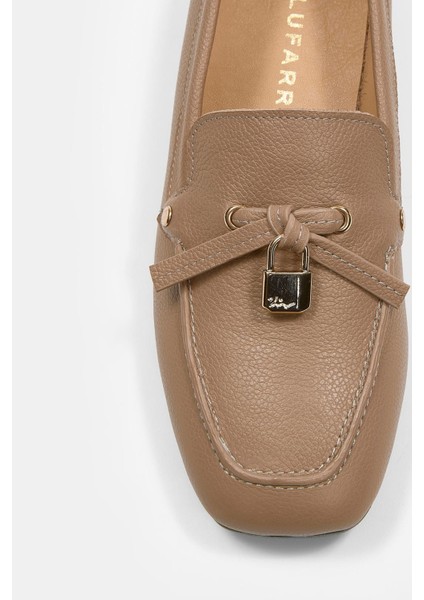 Mata Nude Hakiki Deri Kadın Loafer modelleri