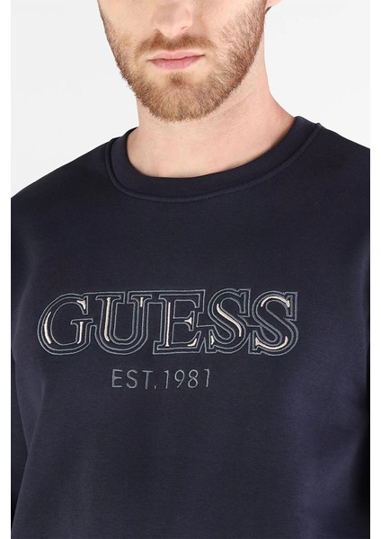 Fleece Erkek Lacivert Sweatshirt M5BQ08K9Z21-G7V2 fırsatları