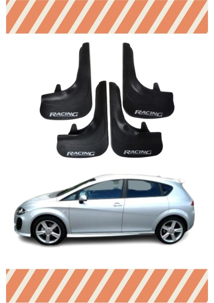 Seat Leon Racing Yazılı 4'lü Tozluk Çamurluk Paçalık