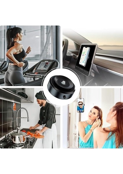 Mobile Süper Manyetik Vakum Adsorpsiyonlu Araç Içi Telefon Tutucu, Masaüstü, Duvar, Ayna, Uyumlu Tutucu fiyatları