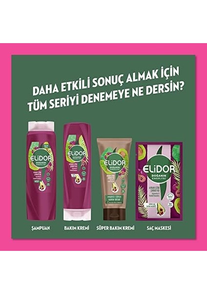 Elidor Kalın ve Gür Avokado ve Üzüm Çekirdeği Saç Yağı (80 Ml) fiyatları