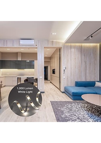 L930-5, Akıllı Wi-Fi Işık Şeridi, Çok Renkli, Wi-Fi Uygulama Kontrolü Rgbw Çok Renkli LED Şerit, Pu Kaplama, Müzikle Senkronizasyon, ve ve ile Çalışır modelleri