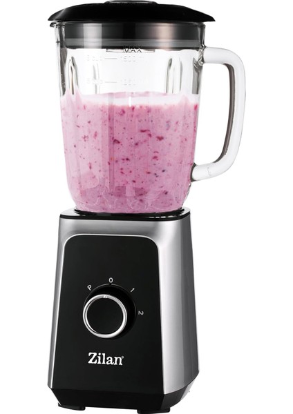 ZLN3925 –smoothie - 1.5l Cam Kase, 1000W Güç, 2 Hız Ayarı ve Fonksiyonu "