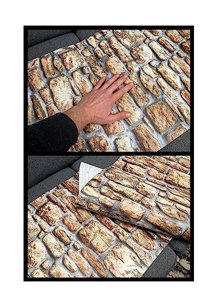 Desenli Kendiliginden Yapışkanlı Kaplama Folyosu 45 cm x 1 mt ELF104 modelleri