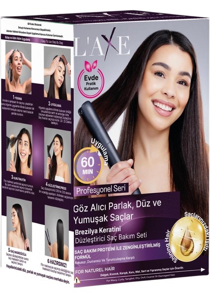 Brezilya Keratin Düzleştirici Set modelleri