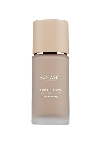 Alix Avien Kırışıklık Karşıtı Nemlendirici SPF30 Parlak Bitişli Fondöten Care Enhancer 801 Gentle Pink