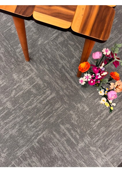 Karo Halı- Aura 01 ( 1 Karo: 50x 50 cm | 1 Paket: 6 m² )