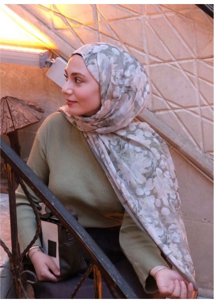 Garden Desen Şal Mint fiyatları