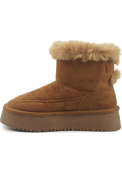 Pulına 5pr Taba Kadın Kar Botu modelleri