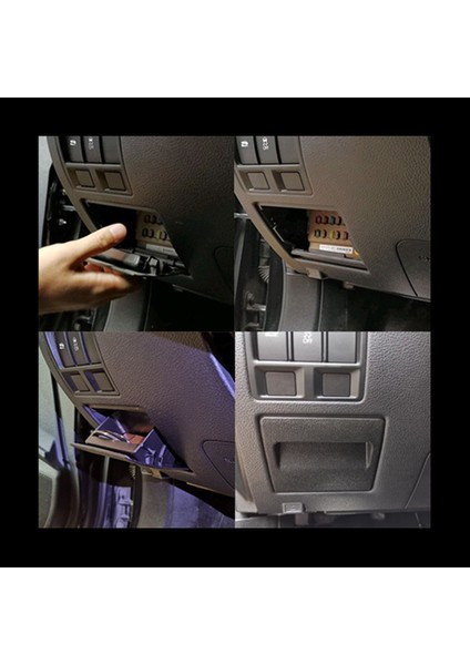 2x Iç Abs Siyah Sigorta Kutusu Para Para Konteyner Depolama Tepsisi Subaru Xv Crosstrek Forester Outback Legacy Impreza Wrx (Yurt Dışından) fiyatları