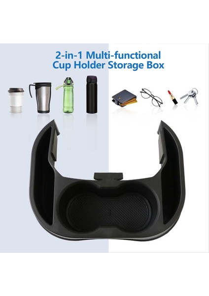 Ford Maverick 2022-2024 Fincan Tutucusu Için Araba Arka Fincan Tutucu Genişletici Organizatör Tepsisi Aksesuarlar Ekleme (Yurt Dışından) indirimleri