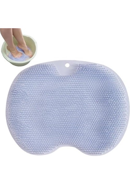 Duş Için Ayak Yıkama Fırçası - Kaymaz Vantuzlu Büyük Boy Mat,ayak Masaj Pedi Duş Masajı Kaymaz Banyo Pedi Ayak Yıkama Yeşil modelleri