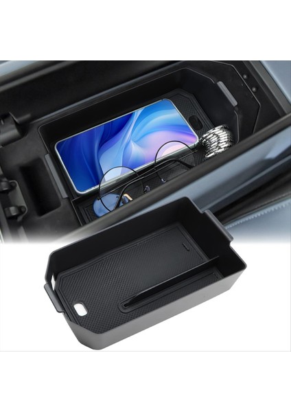 Bmw 5 Serisi G60 2024 Kolfest Organizatör Tepsisi Ikincil Saklatma Kutusu Aksesuarları Için Merkez Konsol Organizatörü (Yurt Dışından) modelleri