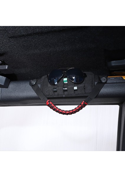 Ford Bronco 2021-2024 Otomobil Iç Aksesuarları Için Ön Kapı Çatı Tutma Tapı Molle Panel Depolama Organizatörü (Yurt Dışından) fırsatları