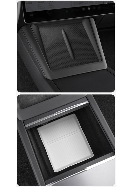 Tesla Model 3+ Için Yeni Model3 Merkezi Kontrol Silikon Pad Saklama Kutusu Merkezi Alt Silikon Pad Yeni Model 3 Siyah (Yurt Dışından) fiyatları