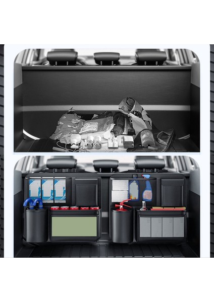 Araba Bagaj Asılı Torba Deri Suv Koltuk Arka Depolama Torbası Arka Koltuk Aletleri Su Bardak Organizatör Cep Stow (Yurt Dışından) indirimleri