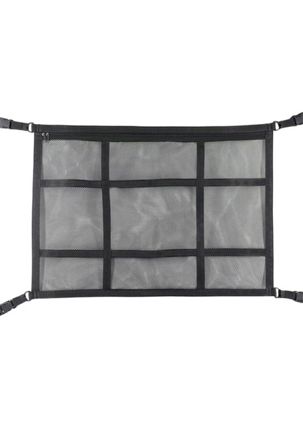 Araba Tavan Depolama Net Cep 90X65CM Araç Çatı Iç Kargo Net Çanta Taşınabilir Araç Bagaj Poşeti Van Suv (Yurt Dışından)