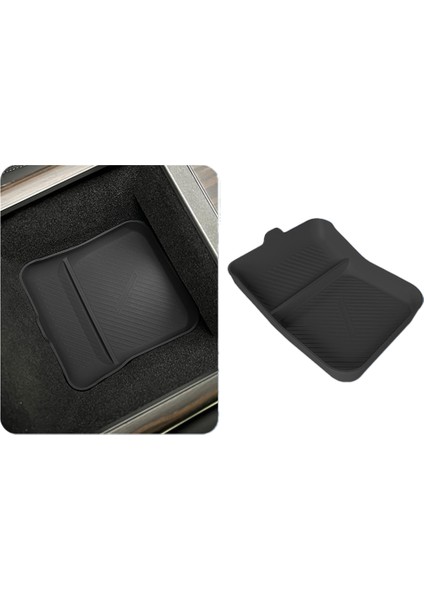 Kolçak Kutusu Silikon Alt Tepsi Koltuklar Depolama Tankı Ped Merkezi Konsol Tesla Için Kol Dayama Yeni Model S x 2023 Siyah (Yurt Dışından) indirimleri