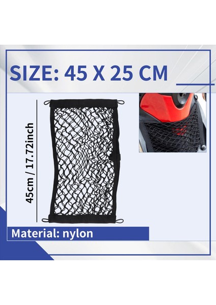 2pcs 45X25CM Araba Gövdesi Net Cep Araba Kargo Depolama Çantası Araba Iç Net Cep Kamyonlar Arabalar Suv&#39 Lar Tekneler Için Uygun (Yurt Dışından) indirimleri