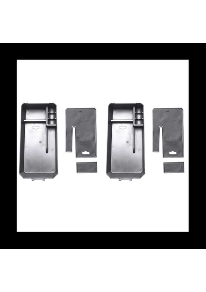 2x Araç Merkezi Konsol Koltuk Kutusu Kutusu Konteyner Tepsi Organizatörü Mercedes Benz C Glc Sınıfı W205 2015+ (Yurt Dışından)