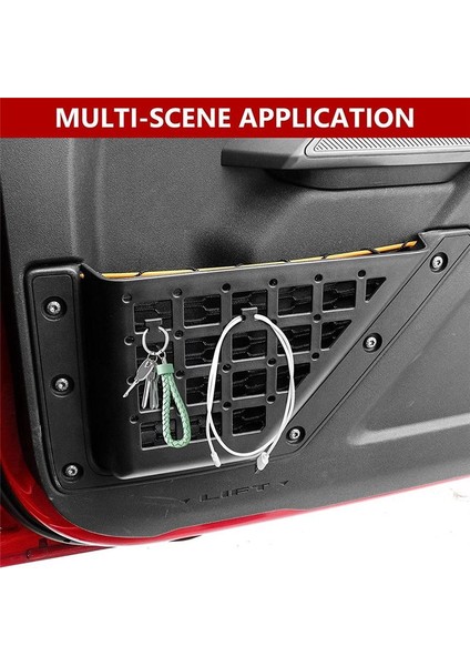 Ford Bronco Için Ön Kapı Depolama Kutusu 2021 2022 2023 Aksesuar Kapı Yan Organizatör Depolama 2 Pcs (Yurt Dışından) modelleri