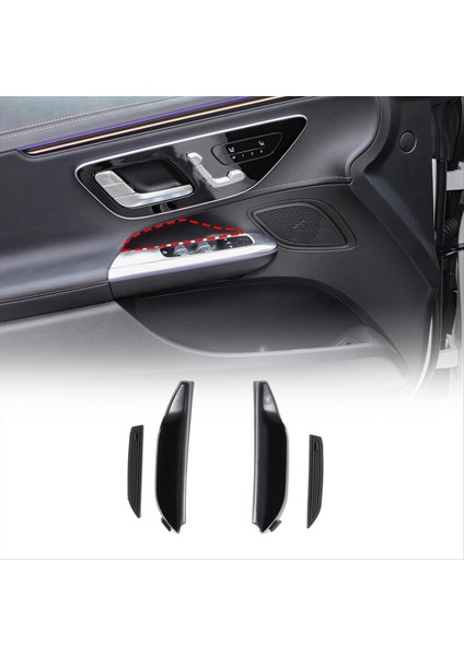 Mercedes Için Araba Kapısı Saklama Kutusu Organizatör Tepsisi Benz Eqe 2022-2024 Kapı Kolu Cep Ekleme Tepsisi Ön Kapı (Yurt Dışından) fiyatları