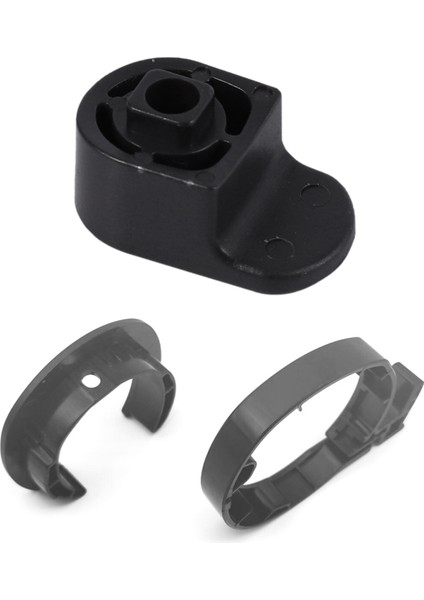 1 Set Scooter Ön Tüp Kök Katlanır Koruma Halkası ve 1 Pcs Arka Çamurluk Katlama Kancası (Yurt Dışından)