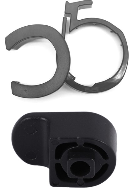 1 Set Scooter Ön Tüp Kök Katlanır Koruma Halkası ve 1 Pcs Arka Çamurluk Katlama Kancası (Yurt Dışından) modelleri