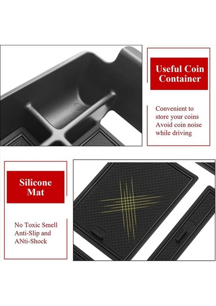 2x 2022 Için Center Konsol Organizatör Tepsisi Benz C Sınıfı W206 C200 C220 Kol Eyni (Yurt Dışından) fırsatları