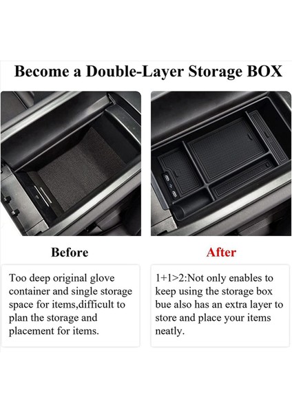 2x 2022 Için Center Konsol Organizatör Tepsisi Benz C Sınıfı W206 C200 C220 Kol Eyni (Yurt Dışından) indirimleri