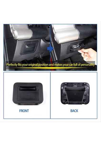 Toyota Fj Cruiser 2007-2021 Için Orta Konsol Sigorta Saklama Kutusu Sürücü Koltuğu Sigorta Kutusu Para Konteyneri Iç Depolama (Yurt Dışından) indirimleri