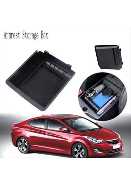 Hyundai Elantra (Md) Için Araç Kolçak Saklama Kutusu 2011-2015 Merkezi Kontrol Saklama Kutusu (Yurt Dışından) modelleri