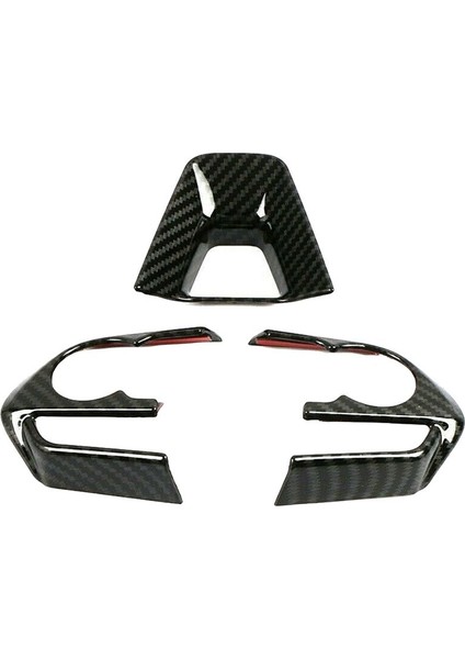 Toyota Corolla Için 3pcs 2019-2020 Karbon Fiber Tarzı Hatchback Direksiyon Switch Düğmesi Düğmesi Kapak Döşeme (Yurt Dışından)