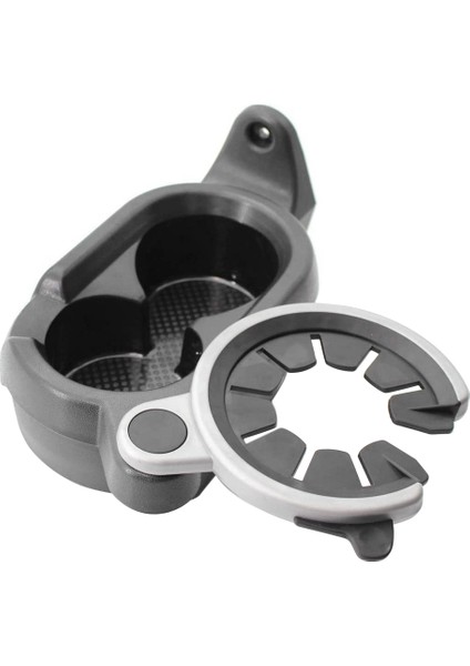 Benz Smart Fortwo 451 2007-2015 Için Çift Delikli Araç Para Fincanı Içecek Tutucu A4518100370 Merkez Konsol Saklama Kutusu (Yurt Dışından)