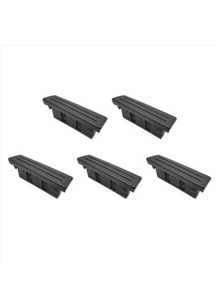 5x -Polo 9n 2005 - 2010 Lhd Siyah Kart Tutucu Yuva Para Yuvası Merkezi Saklama Kutusu 6Q1858373 (Yurt Dışından)