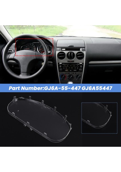Araba Enstrümanı Kapak Kombinasyonu Mazda Için Enstrüman Maskesi 6 Gg GJ6A-55-447 GJ6A555447 (Yurt Dışından) fırsatları