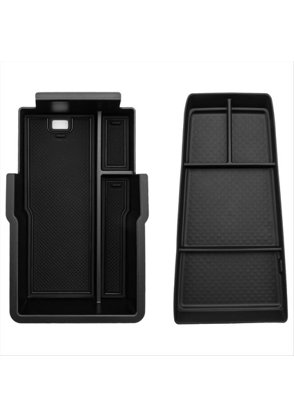 Araç Kol Masası Saklama Kutusu ve Chevy Equinox 2025 Aksesuarları Için Alt Merkez Konsolu Organizatör Tepsisi (Yurt Dışından)