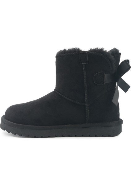 Flowery 5pr Siyah Kız Çocuk Bot modelleri