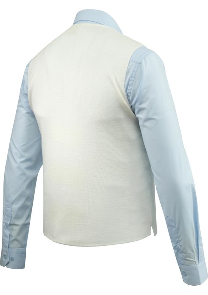 Erkek Düğmeli Spor / Regular Triko Örme Kolsuz Yelek - 4241LS fırsatları