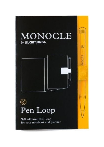 LEUCHTTURM1917 x Monocle Limited Edition Pen Loop, Kalem Tutacağı Yellow 363378