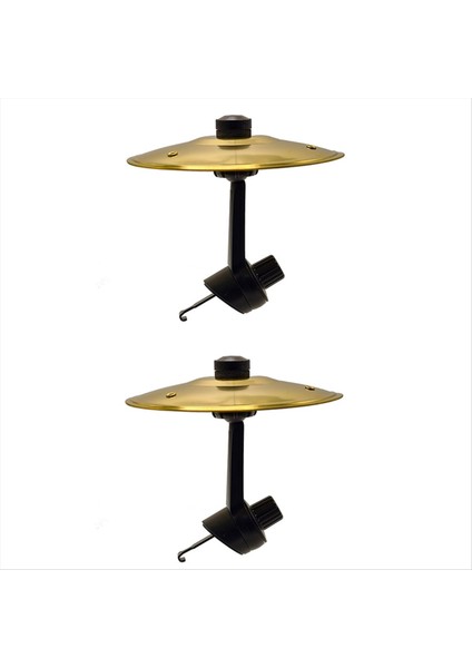 2pcs Araba Zil Arabası Zil Havası Havalandırma Havalandırma Mini Davul Kaza Cymbal Araba Havalandırma Için Her Türlü Araç Için Uygun (Yurt Dışından)