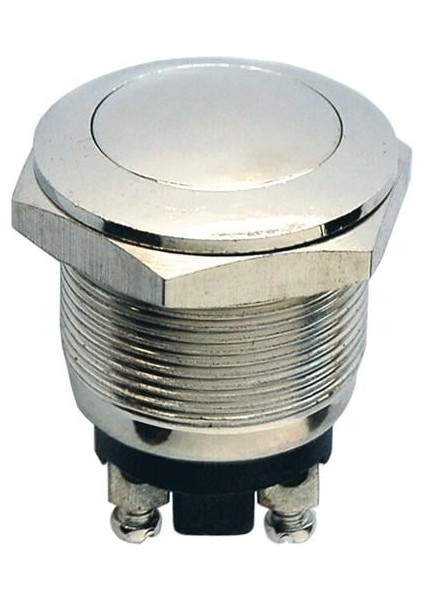 IC-181 D61 Metal Bombe Buton 19 mm PBS28B