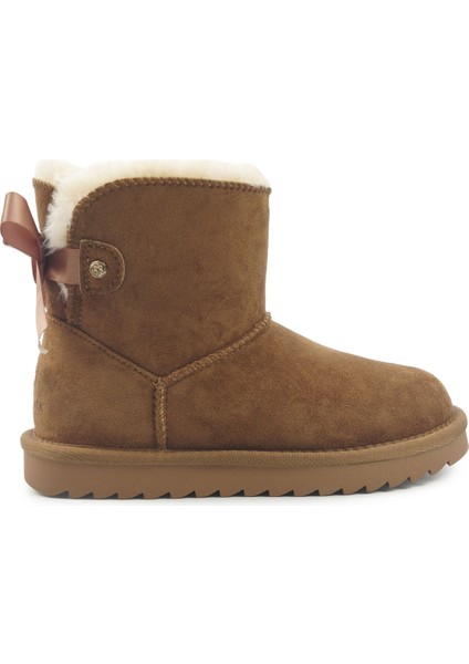 Flowery 5pr Camel. Kız Çocuk Bot