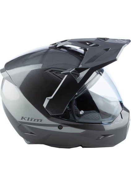 X1 Alpha Carbon Korumalı Adv Motosiklet Kaskı Metalik Gri Gri fırsatları