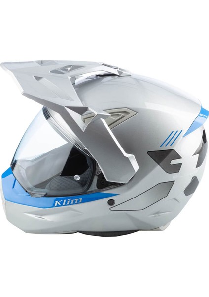 X1 Alpha Carbon Concept Korumalı Adv Motosiklet Kaskı Beyaz Mavi modelleri
