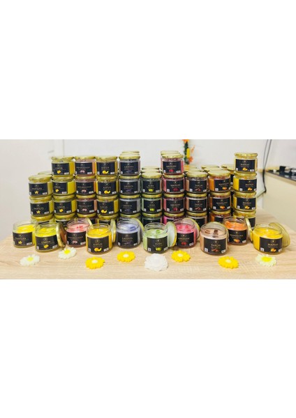 El Yapımı Çilek Kokulu Mum – Kalıcı ve Yoğun Koku – Cam Kavanozda Dekoratif Mum fiyatları