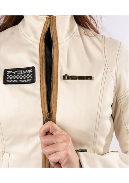 Tuscadero 3 Korumalı Kadın Motosiklet Montu Beyaz modelleri